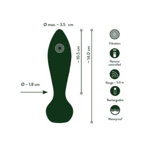 Dop Anal Wireless Emerald Love spec