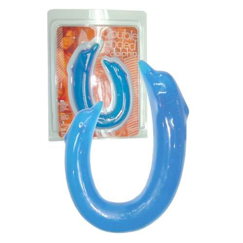 Dildo Dublu Delfin Dildo Dublu Delfin ambalaj