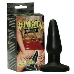 Porox Butt-Plug Black