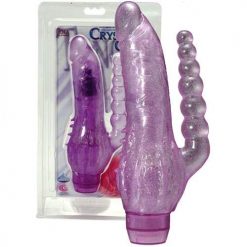 Vibrator Dublu Crystal Cox