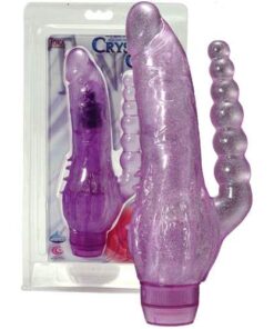 Vibrator Dublu Crystal Cox