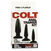 Set Anal Butt Plug Colt Trainer Kit