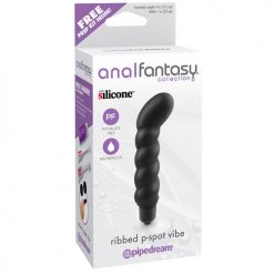 Vibrator Anal Ribbed P-Spot Vibe