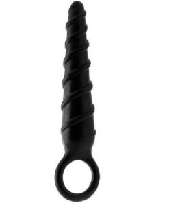 Butt Plug ScrewTime negru