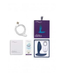 Butt Plug cu vibratii We Vibe Ditto set