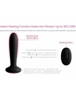 instructiuni de folosire butt plugului cu incalzire Primo Heating Svakom