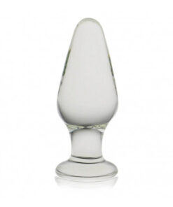 Butt plug de sticla Romance Lovetoy transparent