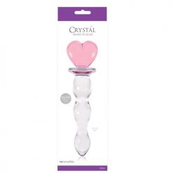 bile anale de sticla Crystal Heart of Glass ambalaj