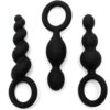 Set-Butt-Plug-Satisfyer-negru Set Butt Plug Satisfyer