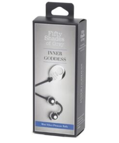 Bile anale Fifty Shades of Grey Inner Goddess Mini Silver Pleasure Balls