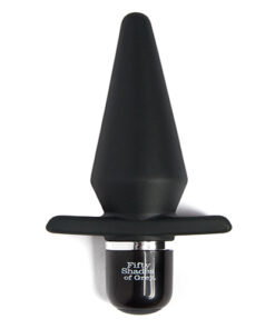 Butt Plug Vibrator Fifty Shades of Grey Negru