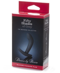 Butt Plug din Silicon Fifty Shades of Grey Gri