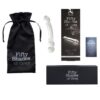 Dildo Anal Fifty Shades Of Grey Glass Massage Wand colectie officiala Dildo Anal Fifty Shades Of Grey Glass Massage Wand