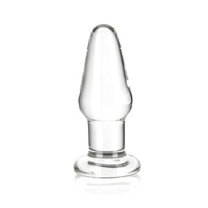 Butt Plug Sticla Glass 8.9 cm