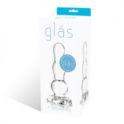 Dildo sticla glass butt plug