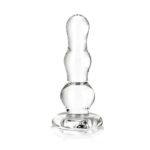 Dildo sticla glass butt plug 10.2 CM