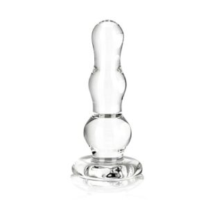 Dildo sticla glass butt plug 10.2 CM