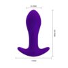 Dop Anal cu vibratii Pretty Love Massager Purple