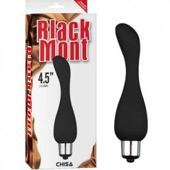 Vibrator Anal Black Mont 4.5 Inch ambalaj