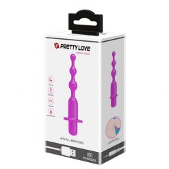 Bile anale cu vibratii Pretty Love Hermosa sex shop