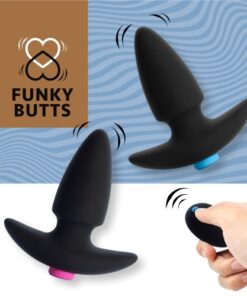 Set Butt Plug Cuplu FunkyButts Remote Controlled sex shop online romania