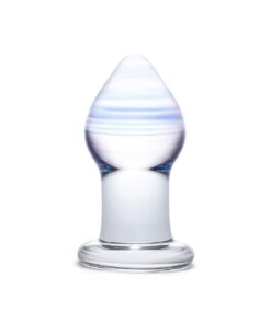 Butt plug sticla Glas Amethyst Rain sex shop online