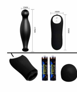 Butt Plug Anal cu Vibratii Pretty love