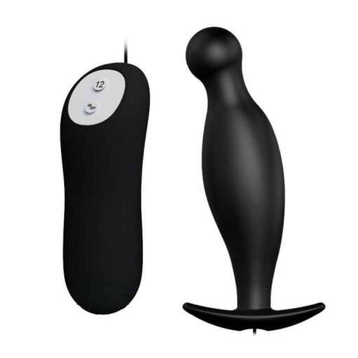 Butt Plug Anal cu Vibratii Pretty love