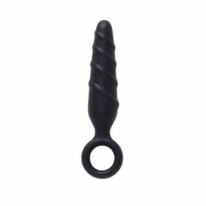 Butt Plug Cork Negru