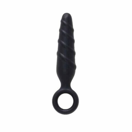 Butt Plug Cork Negru