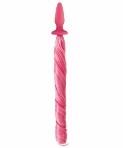 Butt Plug cu Coada de Unicorn roz