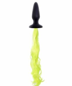 Butt Plug cu Coada de Unicorn verde