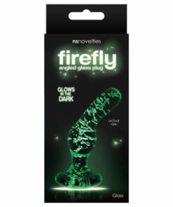 Butt Plug de Sticla Firefly Angled