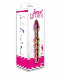 Dildo Anal Sticla Sensual Glass Laila