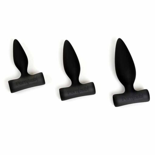 Set Butt Plug Vibratii Pornhub Triology reincarcabil