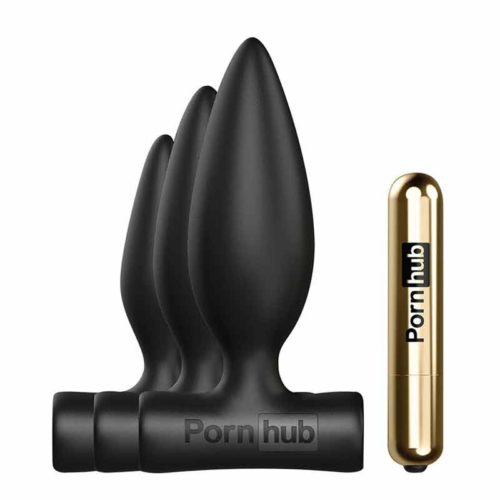 Set Butt Plug Vibratii Pornhub Triology silicon