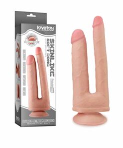 Dildo Dublu Skinlike Cock Lovetoy