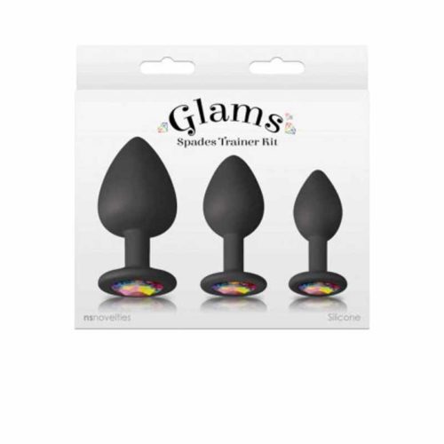 Set Butt Plug Spades Trainer Negru