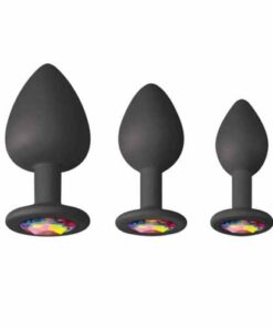 Set Butt Plug Spades Trainer Negru