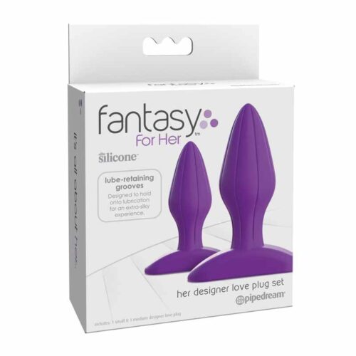 Set-Butt-Plug-Silicon-Fantasy-for-Her Set Butt Plug Silicon Fantasy for Her
