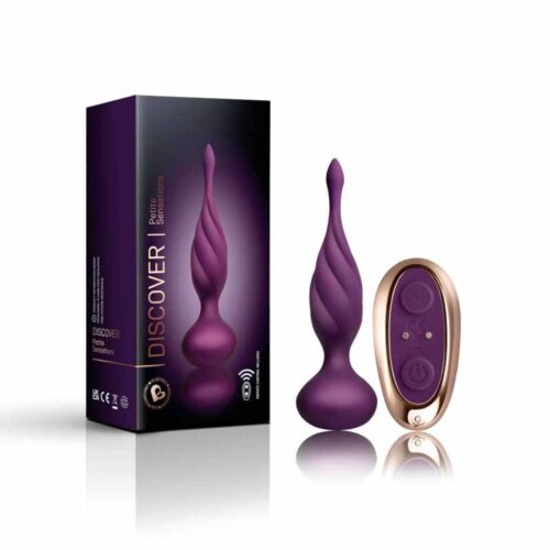 Butt-Plug-cu-Vibratii-Discover-Petite-Sensation Butt Plug cu Vibratii Discover Petite Sensation
