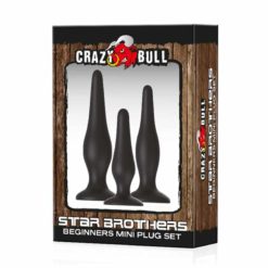 Set Butt Plug Crazy Bull