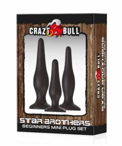 Set Butt Plug Crazy Bull