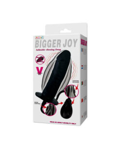 Vibrator din Latex Gonflabil Bigger Joy