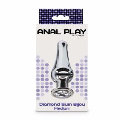 Butt Plug cu Diamant Bum Bijou M