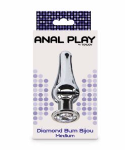 Butt Plug cu Diamant Bum Bijou M
