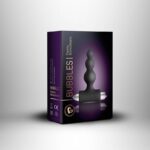 Bile Anale cu Vibratii Bubbles Black