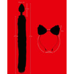Dop Anal Bad Kitty Pet Play Plug & Ears Dop Anal Bad Kitty Pet Play Plug & Ears