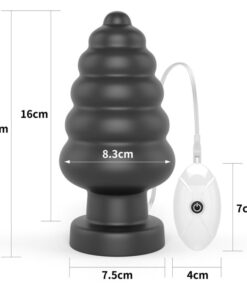 Dop Anal Cu Telecomanda King Sized Vibrating