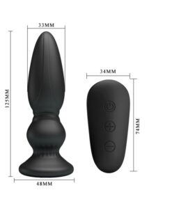 Dop Anal Cu Vibratii Mr. Play Super Power